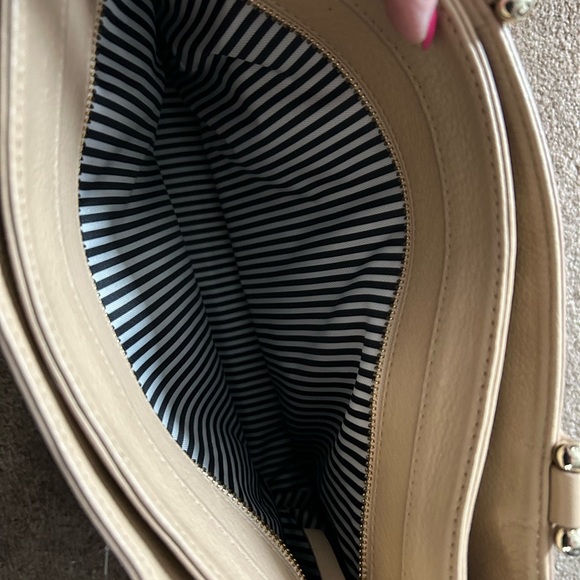 Kate Spade Beige Leather Tote Bag - Picture 8 of 10